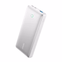 بهترین هدیه برای یلدا 16 پاوربانک انکر مدل PowerCore 533 A1249H11 ظرفیت 10000 میلی آمپر ساعت رنگ سفید پلازا دیجیتال