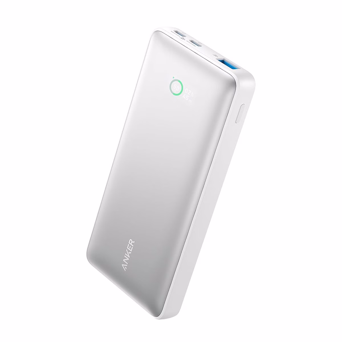 پاوربانک انکر مدل PowerCore 533 A1249H11 ظرفیت 10000 میلی آمپر ساعت 2 پاوربانک انکر مدل PowerCore 533 A1249H11 ظرفیت 10000 میلی آمپر ساعت رنگ سفید پلازا دیجیتال
