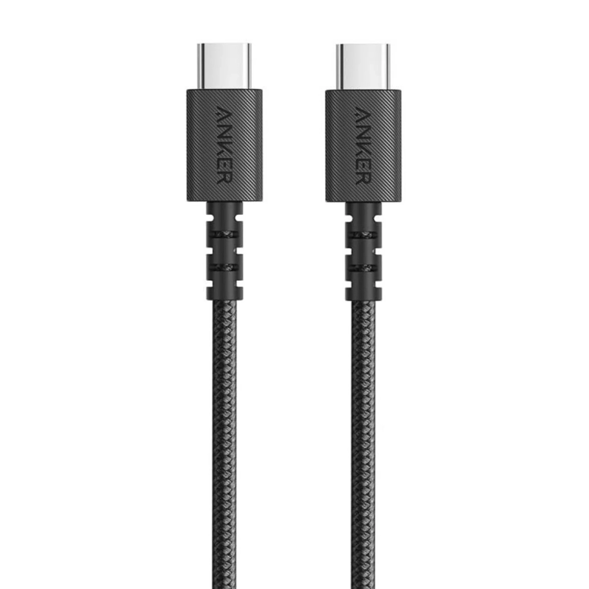 کابل تبدیل USB-C به USB-C انکر PowerLine+ مدل A8033 طول 180 سانتی متر مشکی پلازا دیجیتال