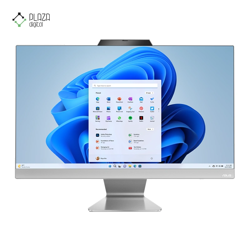 کامپیوتر All in One ایسوس 23.8 اینچی مدل AiO A3 A3402WVAK i5 1335U 8GB 512GB Iris Xe - پلازا دیجیتال