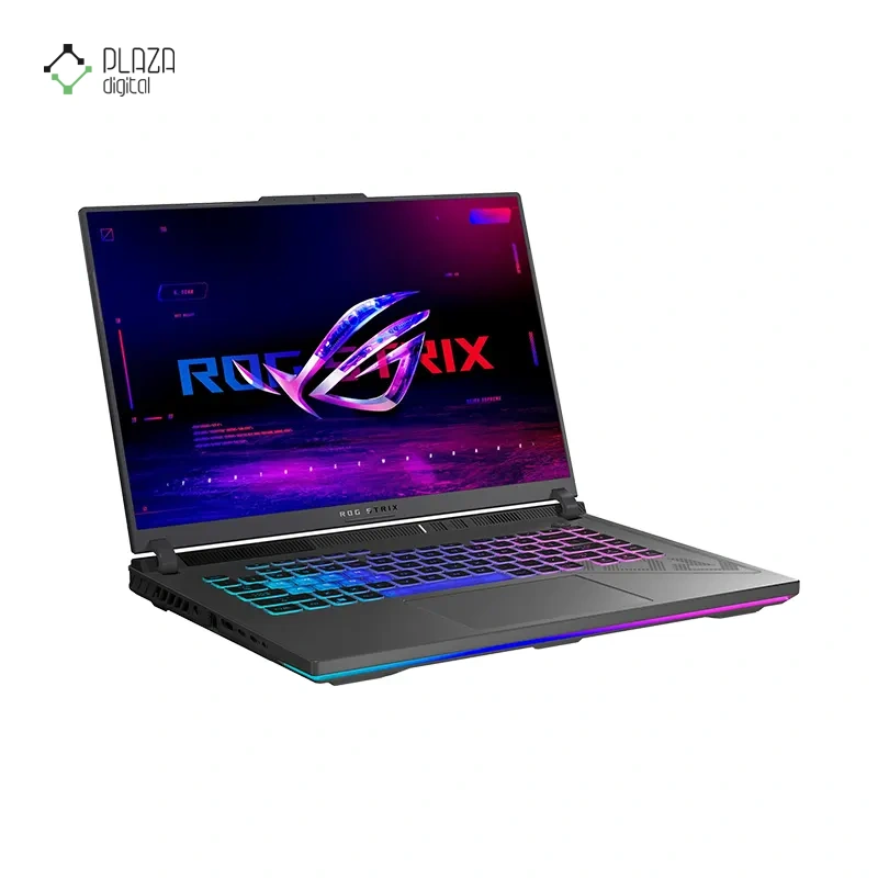 نمای سمت چپ لپ تاپ ایسوس 16 اینچی مدل ROG Strix G16 G614JIR i9 14900HX 32GB 2TB RTX4070 پلازا دیجیتال