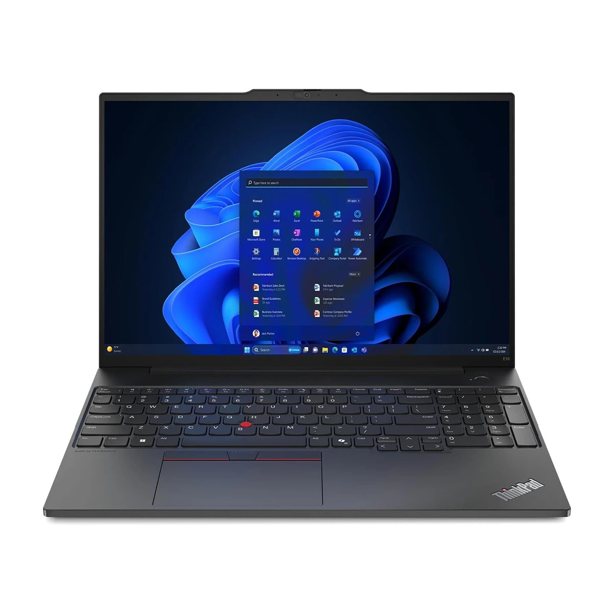 لپ تاپ لنوو 16 اینچی مدل Thinkpad E16 Ultra 7 155H 16GB 512GB Arc پلازا دیجیتال