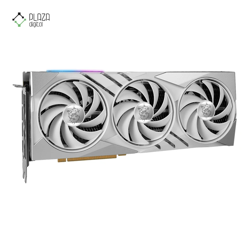 کارت گرافیک ام اس آی مدل GeForce RTX 4060 Ti GAMING X SLIM WHITE 16G حافظه 16 گیگابایت پلازا دیجیتال