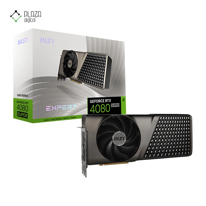 کارت گرافیک ام اس آی مدل GeForce RTX 4080 SUPER 16G Expert حافظه 16 گیگابایت پلازا دیجیتال