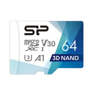 کارت حافظه microSDXC سیلیکون پاور مدل Superior Pro Colorful کلاس 10 استاندارد UHS-I U3 V30 A1 سرعت 100MBps ظرفیت 64 گیگابایت - پلازا دیجیتال