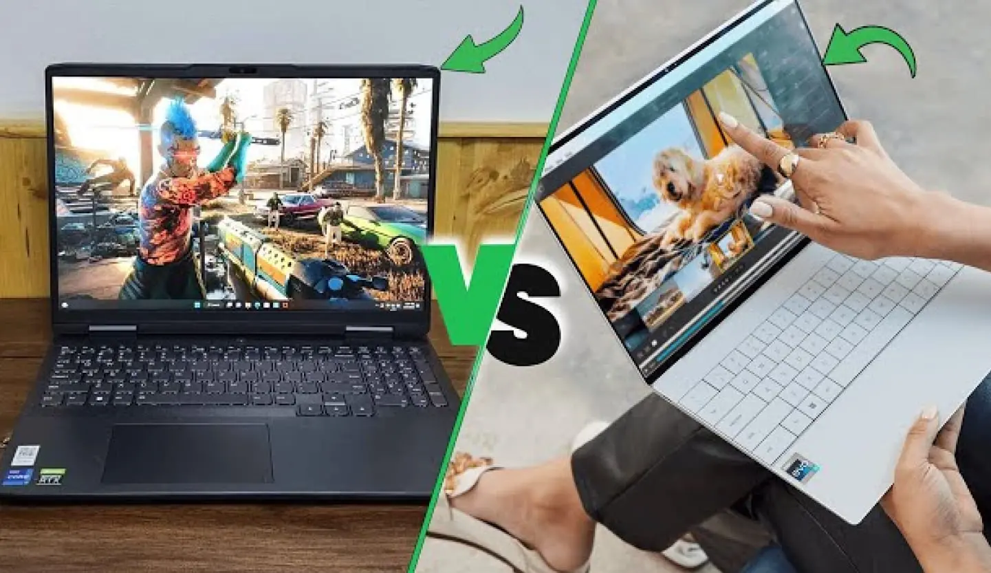 تفاوت لپ تاپ گیمینگ و معمولی
