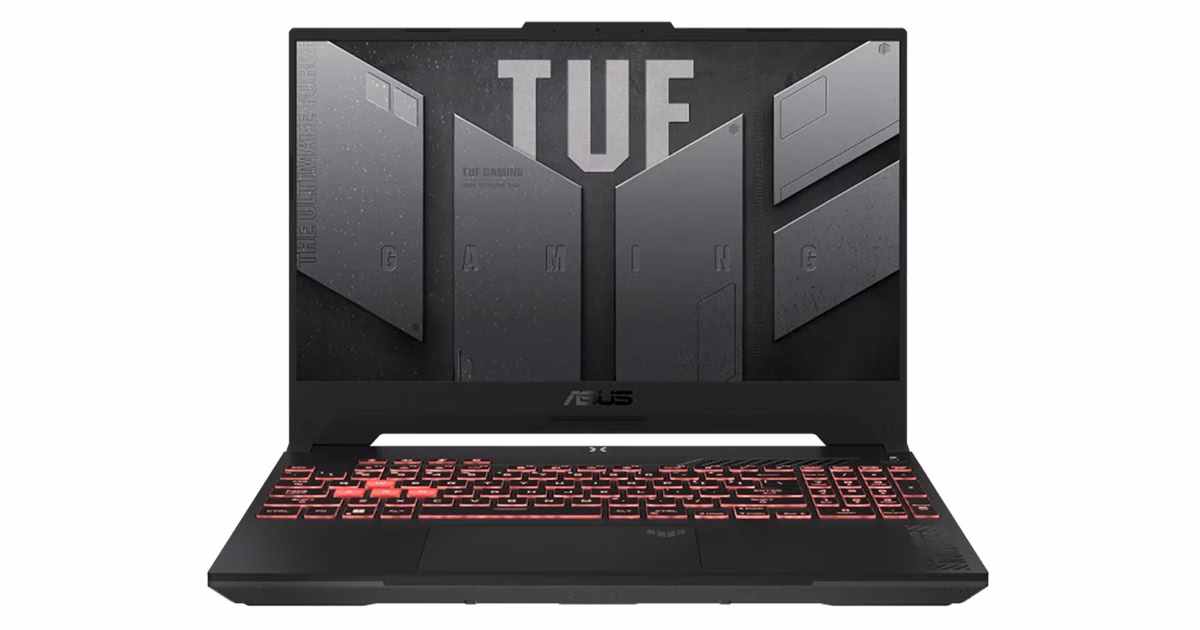 لپ تاپ ایسوس 15.6 اینچی مدل TUF Gaming A15 FA507NUR R7 7435HS RTX4050