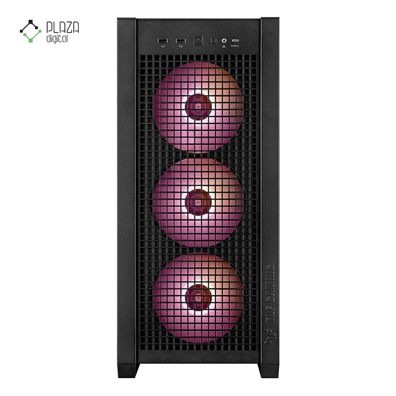 کیس کامپیوتر گیمینگ ایسوس مدل TUF Gaming GT302 ARGB مشکی پلازا دیجیتال