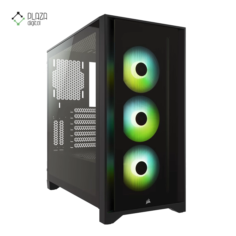 کیس کامپیوتر کورسیر مدل iCUE 4000X RGB پلازا دیجیتال