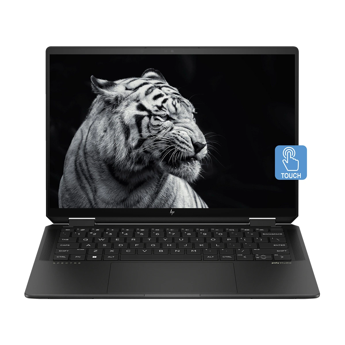 لپ تاپ اچ پی 14 اینچی مدل Spectre x360 14-EU0013DX Core Ultra 7 155H 16GB 1TB پلازا دیجیتال