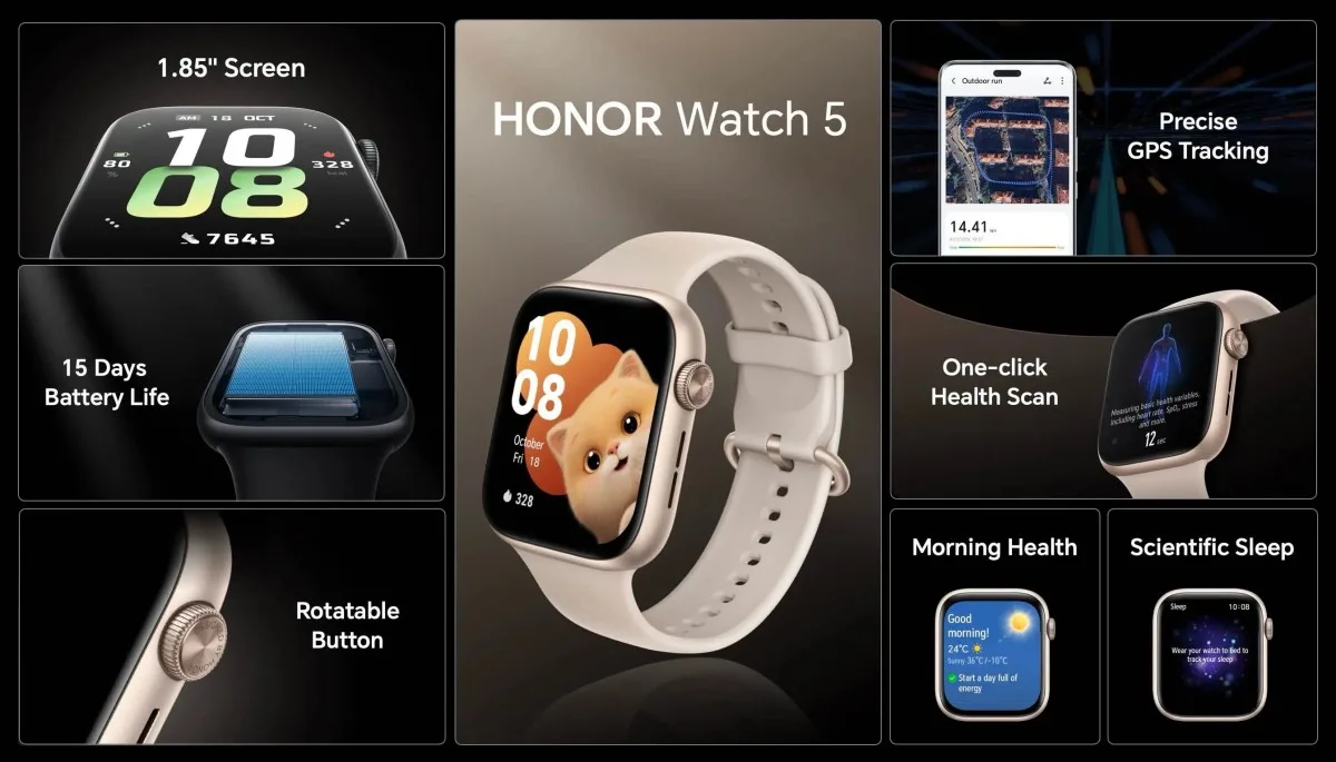 Honor Watch 5 Specs jpg