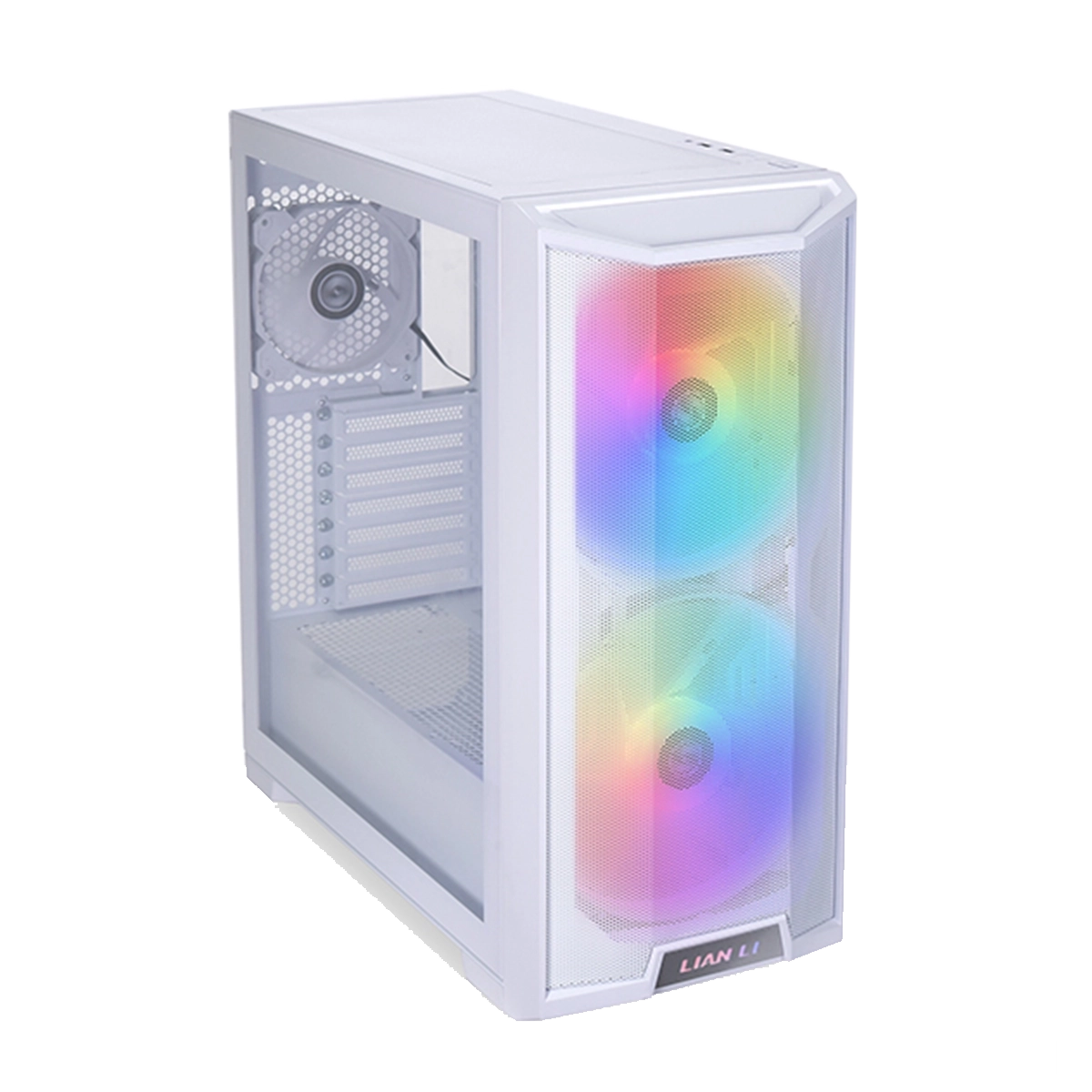 کیس کامپیوتر گیمینگ لیان لی Lancool 215 مدل Lancool 215W White پلازا دیجیتال