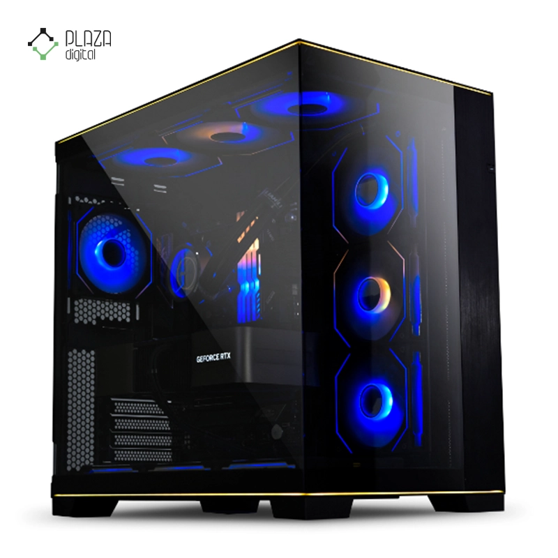 کیس کامپیوتر گیمینگ لیان لی O11 Dynamic EVO RGB مدل O11DERGBX Black پلازا دیجیتال