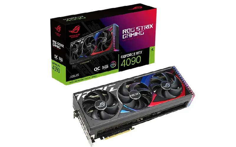 کارت گرافیک ایسوس مدل ROG Strix RTX 4090 O24G GDDR6X