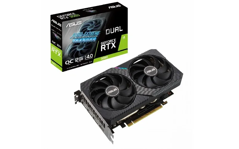 کارت گرافیک ایسوس مدل DUAL RTX 3060 OC 12GB GDDR6