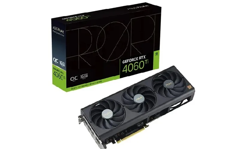 کارت گرافیک ایسوس مدل ProArt GeForce RTX 4060 Ti OC edition 16GB GDDR6