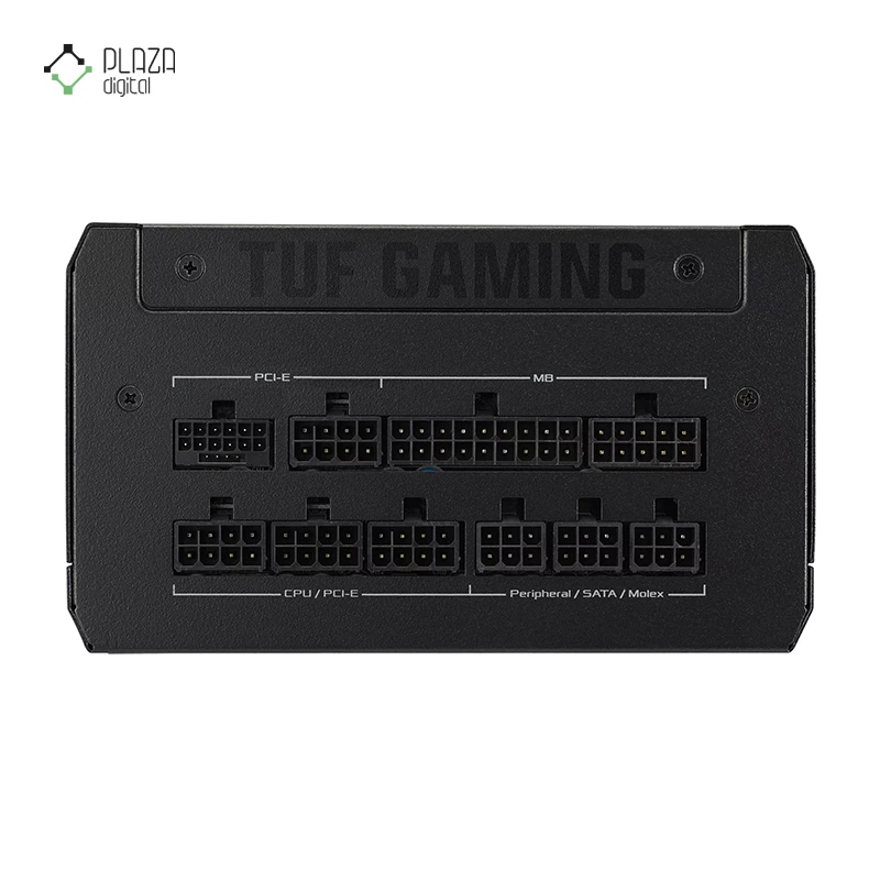 نمای پشت پاور کامپیوتر ایسوس مدل TUF Gaming 1000W Gold پلازا دیجیتال