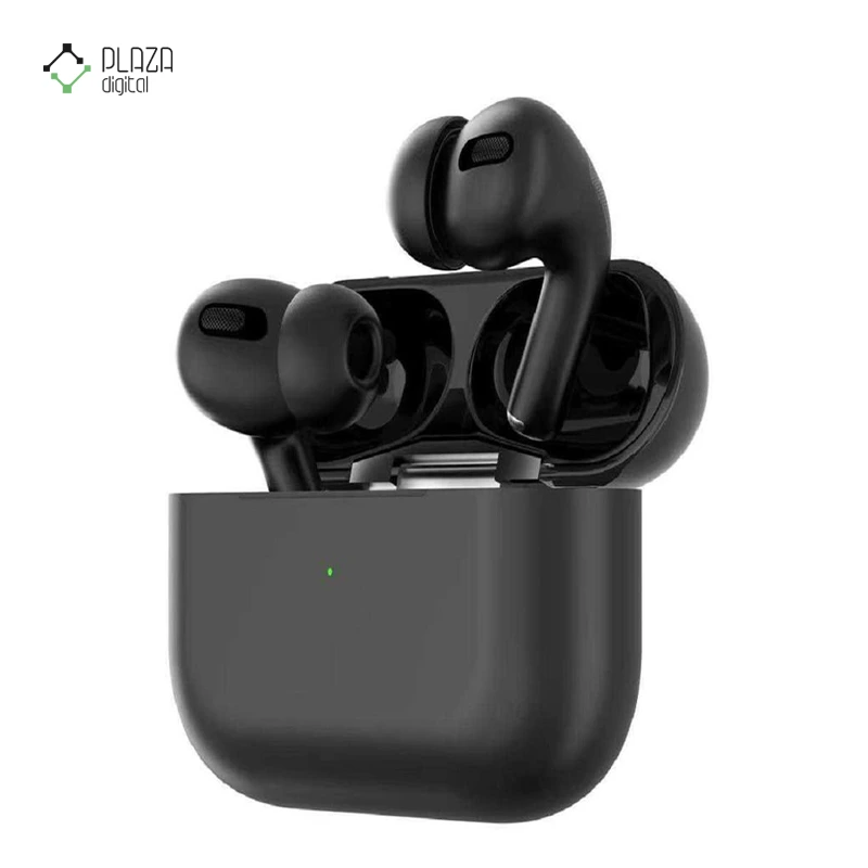 نمای کناری هندزفری بلوتوثی گرین لاین مدل True Wireless Earbuds Pro 2 پلازا دیجیتال