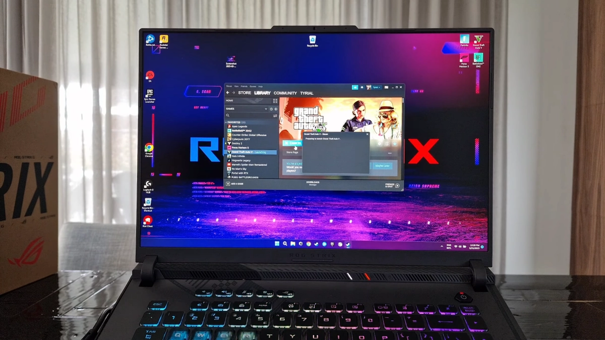 لپ تاپ ایسوس 16 اینچی مدل ROG Strix 16 G614JIR