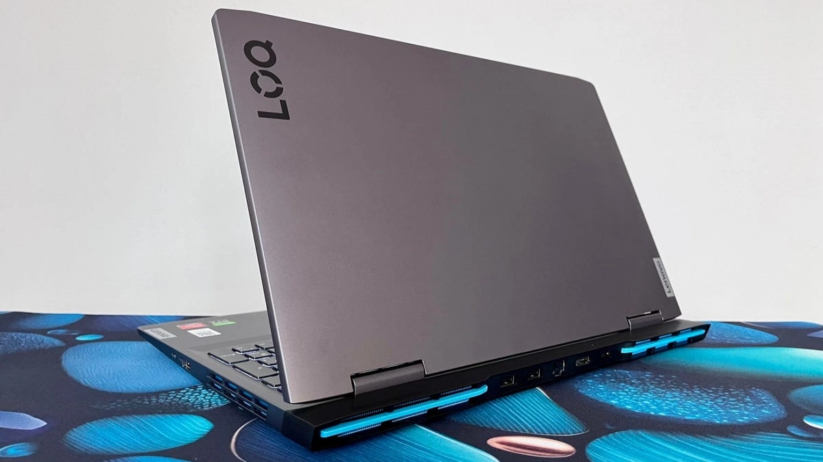 lenovo loq laptop design view