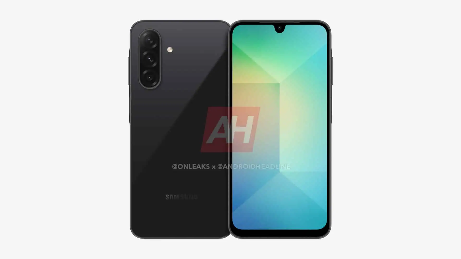 AH Samsung Galaxy A26 exclusive design leak 1