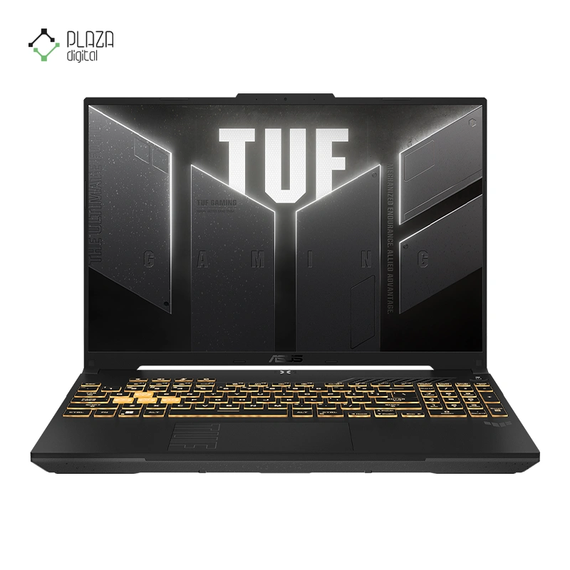 نمای جلو لپ تاپ ایسوس 16 اینچی مدل TUF Gaming F16 FX607JV-C i7 13650HX 32GB 1TB RTX4060 پلازا دیجیتال