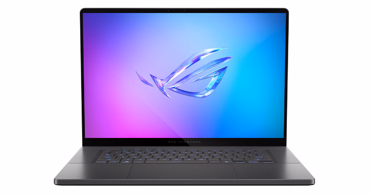 لپ تاپ ایسوس 16 اینچی مدل ROG Zephyrus G16 GA605WI AI 9 HX 370 32GB 2TB RTX4070
