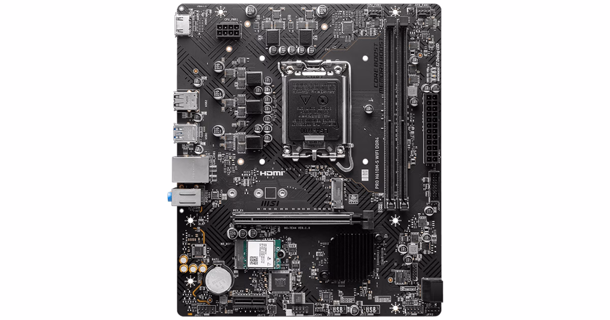 مادربرد ام اس آی مدل PRO H610M-S WIFI DDR4