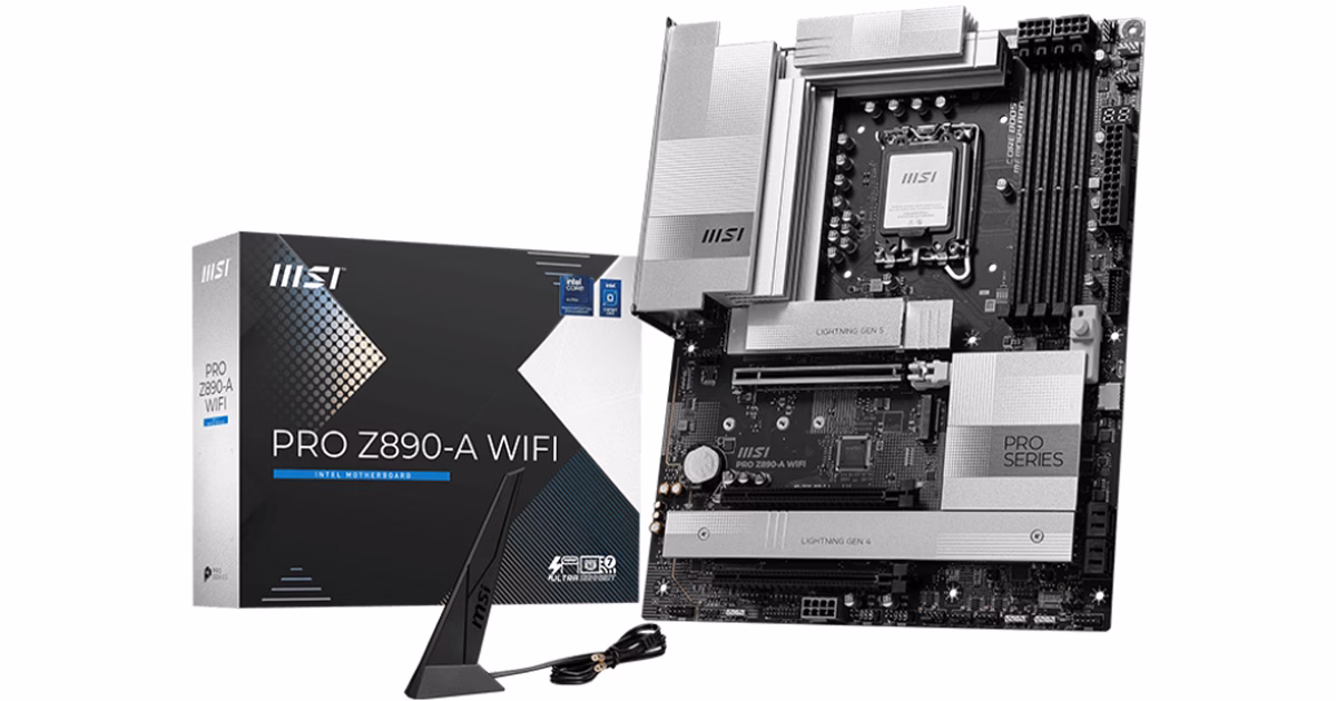 مادربرد ام اس آی مدل PRO Z890-A WIFI D5