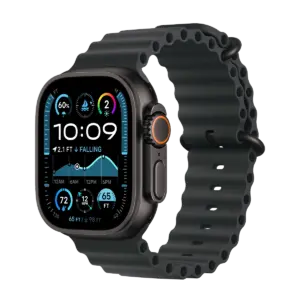 ساعت هوشمند اپل مدل Ultra 2 Ocean Band 49mm بدنه مشکی بند مشکی پلازا دیجیتال