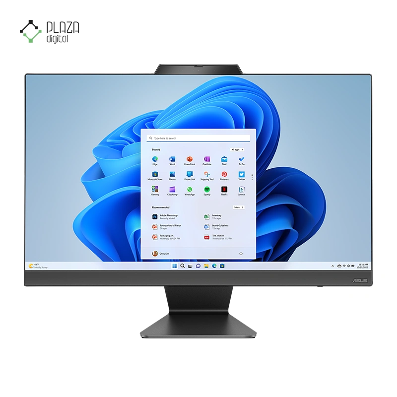 کامپیوتر All in One ایسوس 23.8 اینچی مدل AiO A3 A3402WVAK i3 1315U 8GB 512GB UHD رنگ مشکی پلازا دیجیتال
