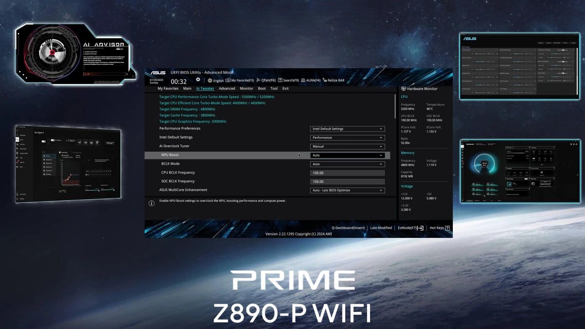 مادربرد ایسوس مدل PRIME Z890-P WiFi D5