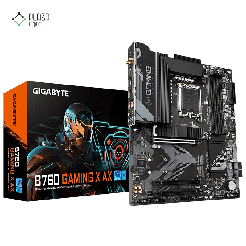 مادربرد گیگابایت مدل B760 GAMING X AX (rev. 1.x) D5 پلازا دیجیتال