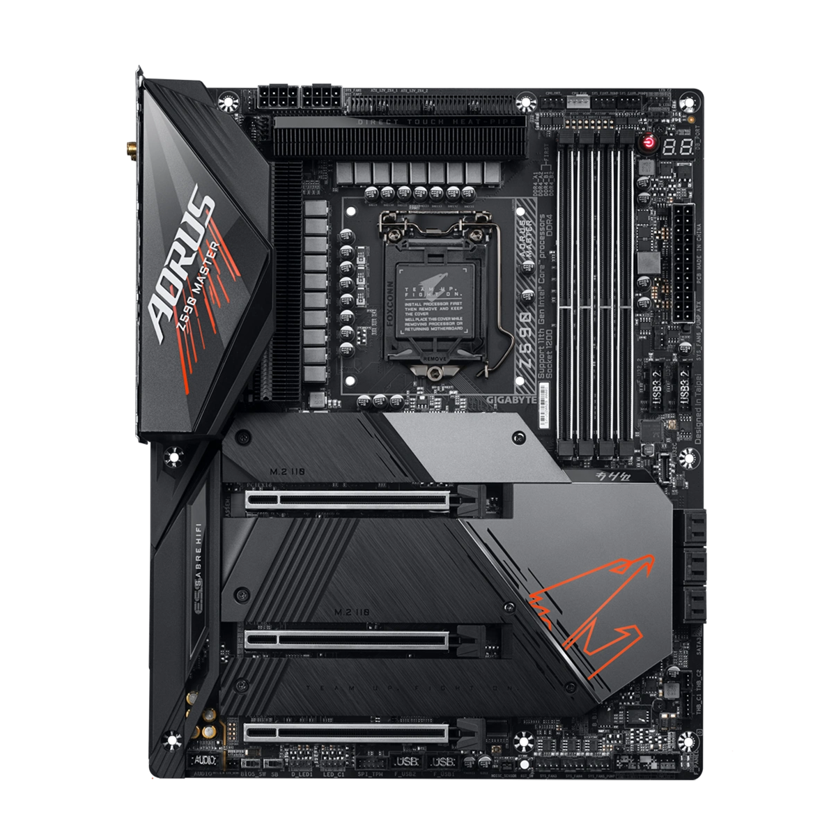 مادربرد گیگابایت مدل Z590 AORUS MASTER (rev. 1.0) D4 پلازا دیجیتال