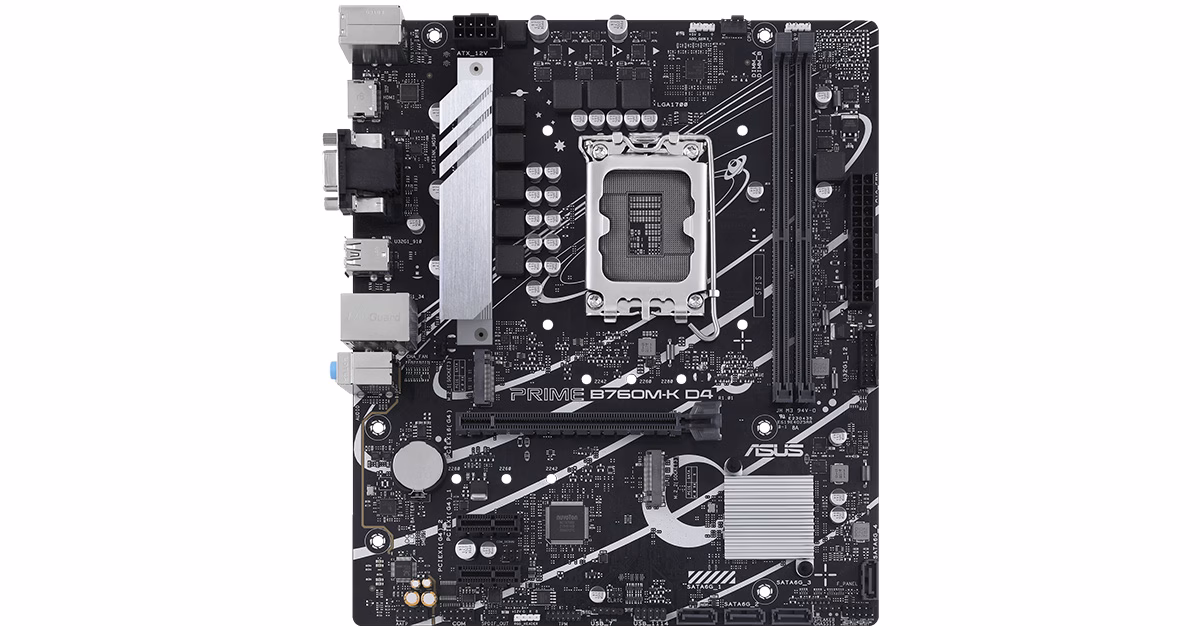 مادربرد ایسوس مدل PRIME B760M K D4