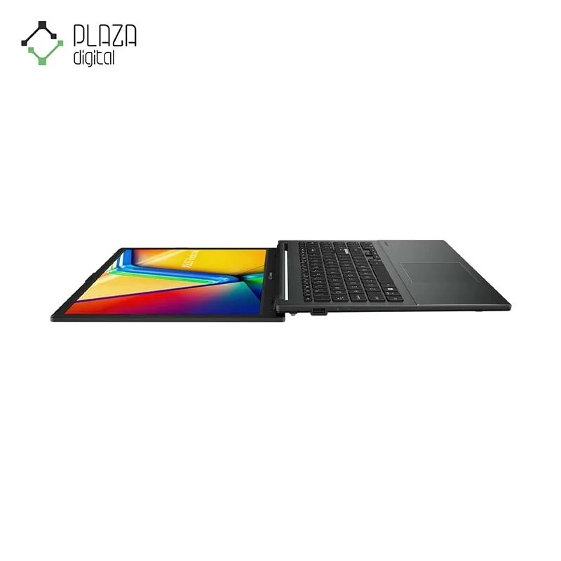 نمای 180 درجه لپ تاپ ایسوس 15.6 اینچی مدل Vivobook Go 15 E1504FA R5 7520U 8GB 512GB Radeon پلازا دیجیتال