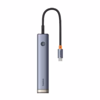 بهترین هاب مک بوک 8 هاب USB Type-C باسئوس 6 پورت مدل UltraJoy Series USB OH164 B00052802811-01