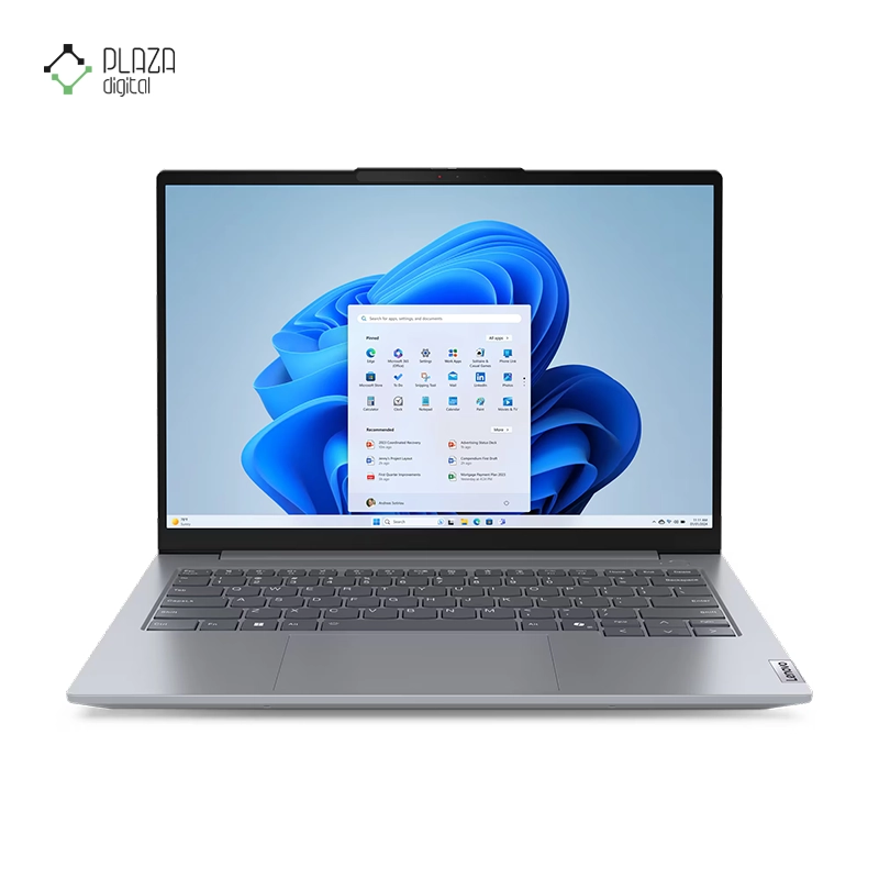 نمای جلو لپ تاپ لنوو 14 اینچی مدل ThinkBook 14 G7 IML Ultra 7 155H 32GB 512GB Arc پلازا دیجیتال