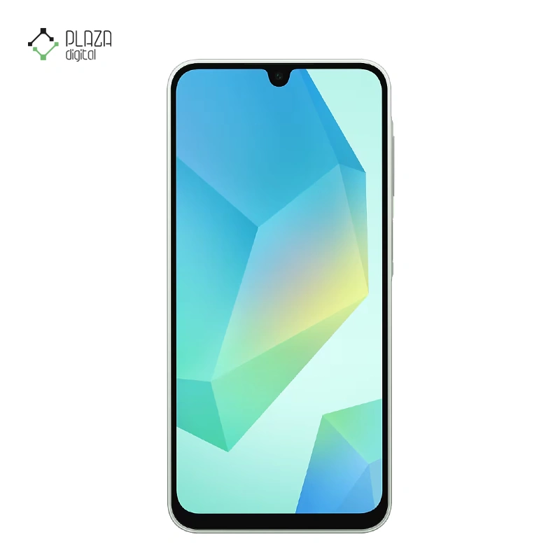 نمای جلوی گوشی موبایل سامسونگ مدل Galaxy A16 4G ظرفیت 128 گیگابایت رم 4 گیگابایت رنگ سبز پلازا دیجیتال