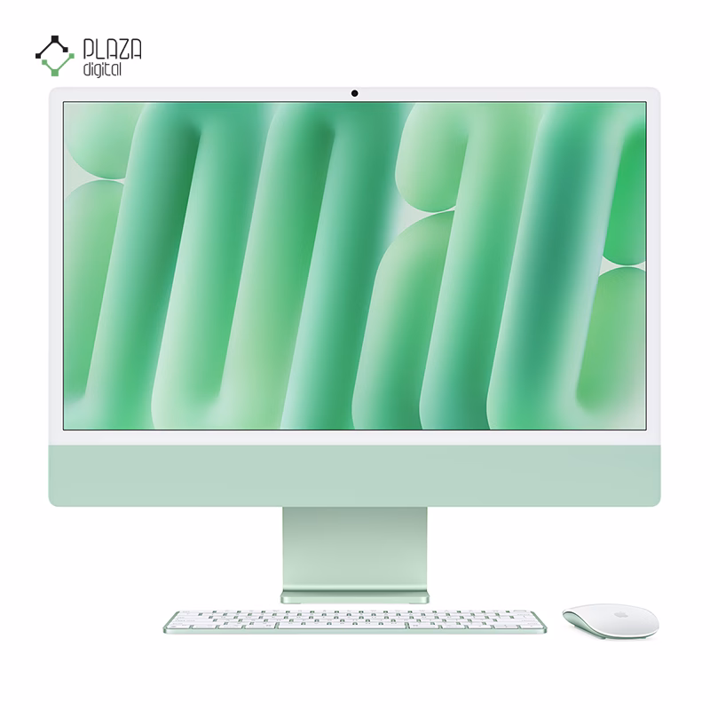 کامپیوتر All in One اپل 24 اینچی مدل iMac MWV03 2024 M4 16GB 512GB پلازا دیجیتال