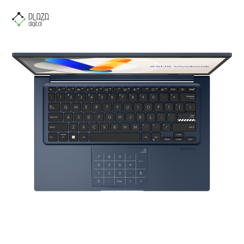 کیبورد لپ تاپ ایسوس 14 اینچی مدل Vivobook 14 X1404VA i7 1355U 8GB 512GB UHD رنگ سرمه ای پلازا دیجیتال