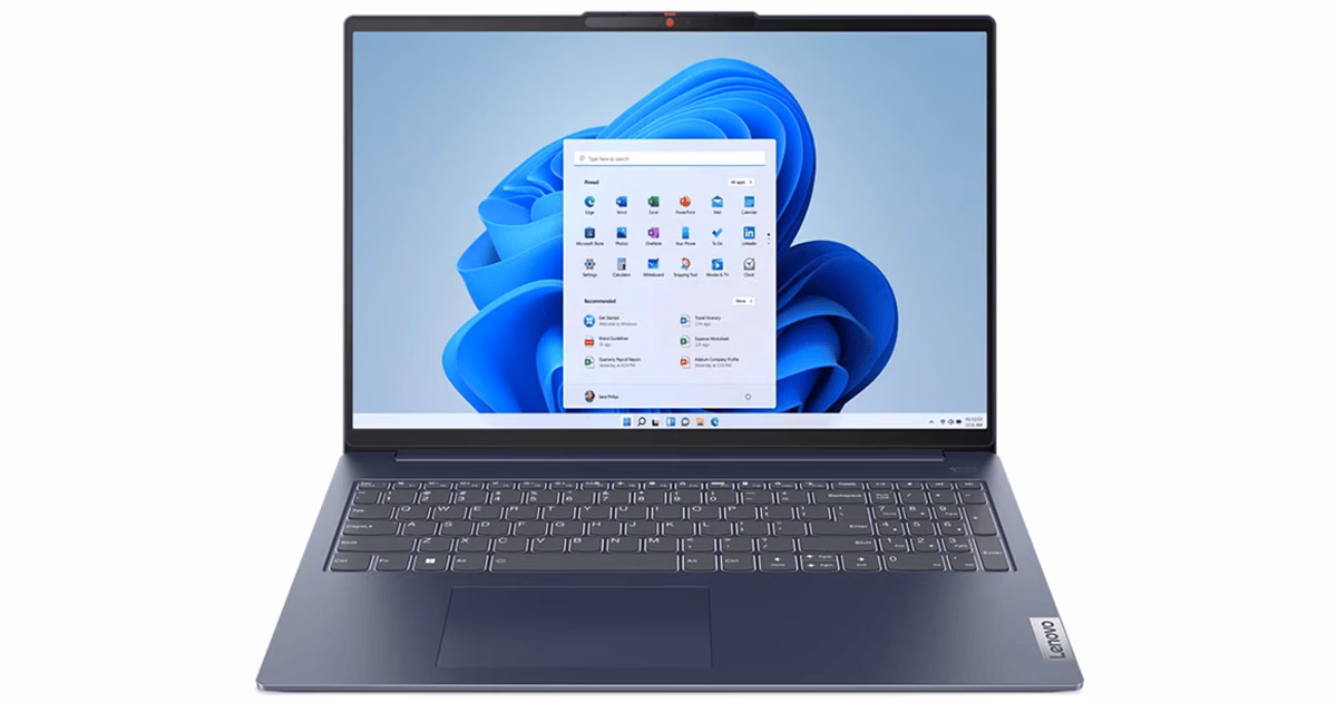 لپ تاپ لنوو 16 اینچی مدل IdeaPad Slim 5 Core 7 150H 16GB 1TB