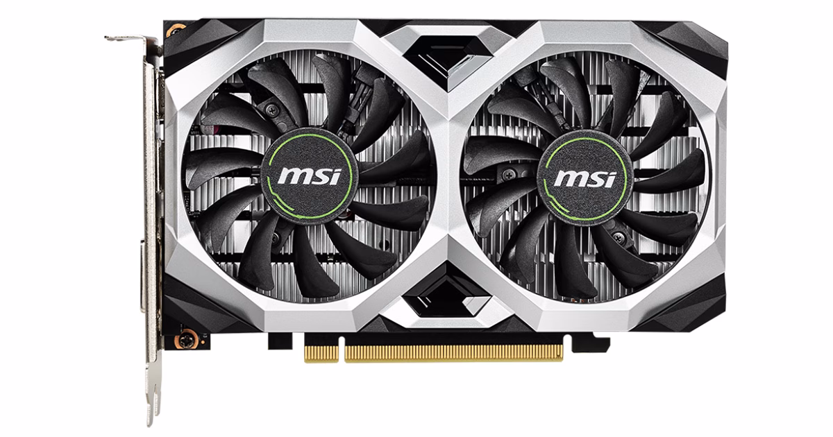 کارت گرافیک ام اس آی مدل GeForce GTX 1650 D6 Ventus XS OC حافظه 4 گیگابایت