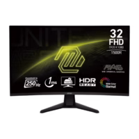 بهترین مانیتورهای Full HD (1080p) کدامند؟ 12 مانیتور گیمینگ ام اس آی 31.5 اینچی مدل MAG 32C6X پلازا دیجیتال