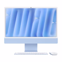 راهنمای خرید آیمک به همراه معرفی و بررسی بهترین iMac 7 کامپیوتر All in One اپل 24 اینچی مدل iMac 2024 M4 (10C-10C) 32GB 1TB CTO Blue پلازا دیجیتال