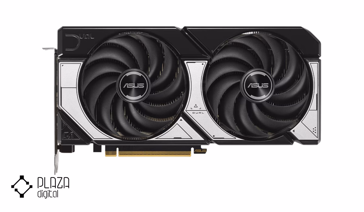 بهترین کارت گرافیک ایسوس 16 asus-dual-geforce-rtx-5070-12gb-gddr7-oc-edition-graphics-card-plazadigital