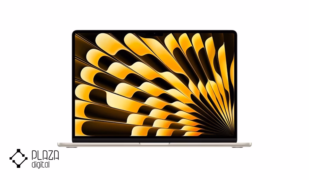 بهترین مک بوک ایر بازار 9 Apple-Macbook-Air-MW1J3-2025-M4-16GB-RAM-256GB-SSD-StarLight-PlazaDigital