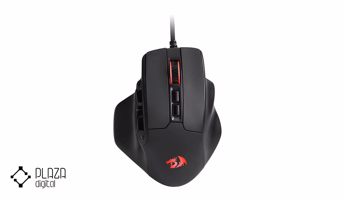 بهترین موس گیمینگ تا 5 میلیون تومان 12 Redragon-BULLSEYE-M806-Gaming-mouse-Black-PlazaDigital