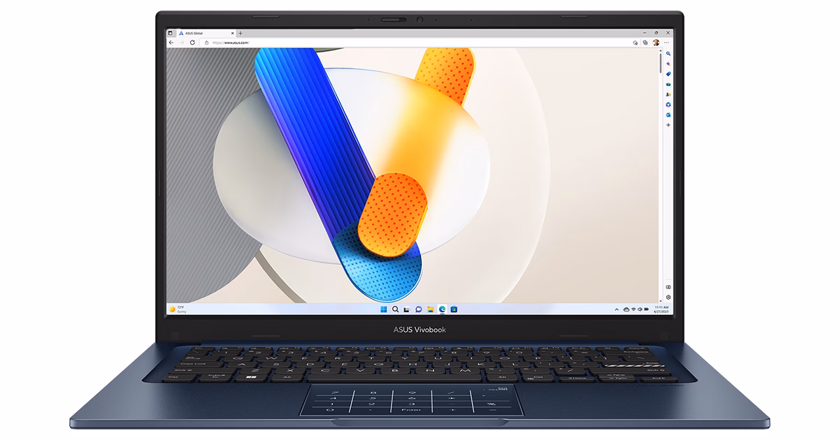 لپ تاپ ایسوس 14 اینچی مدل Vivobook 14 X1404ZA i3 1215U 8GB 128GB UHD