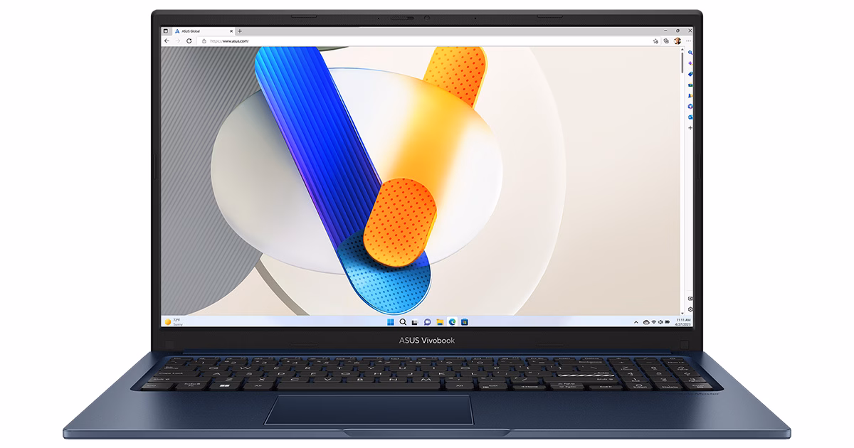 لپ تاپ ایسوس 15.6 اینچی مدل VivoBook 15 F1504VA i3 1315U UHD